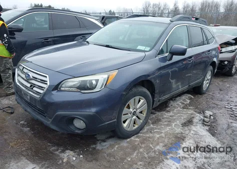 2016 Subaru Outback 2.5I Premium z USA, uszkodzony, nr VIN 4S4BSACC0G3286855